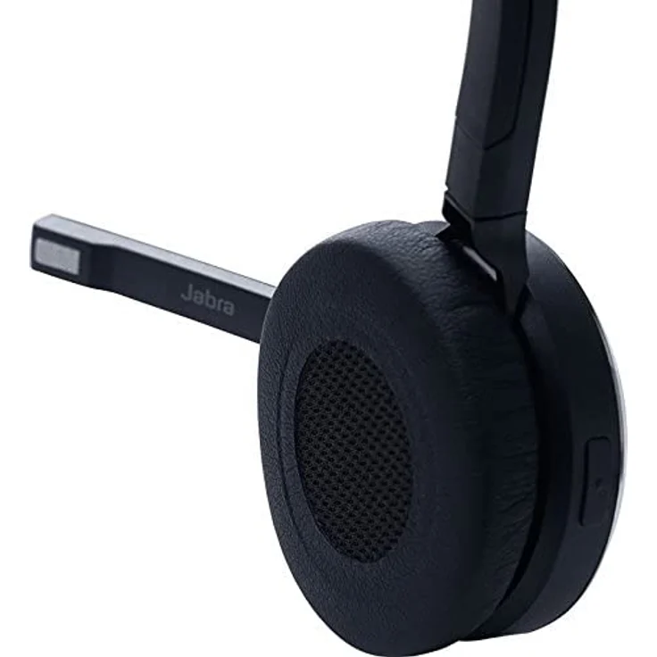 Jabra Polyurethan Ohrkissen für die Headsets der Pro 9400 und Pro 900 Serie, 2 Stück, schwarz – Bild 2