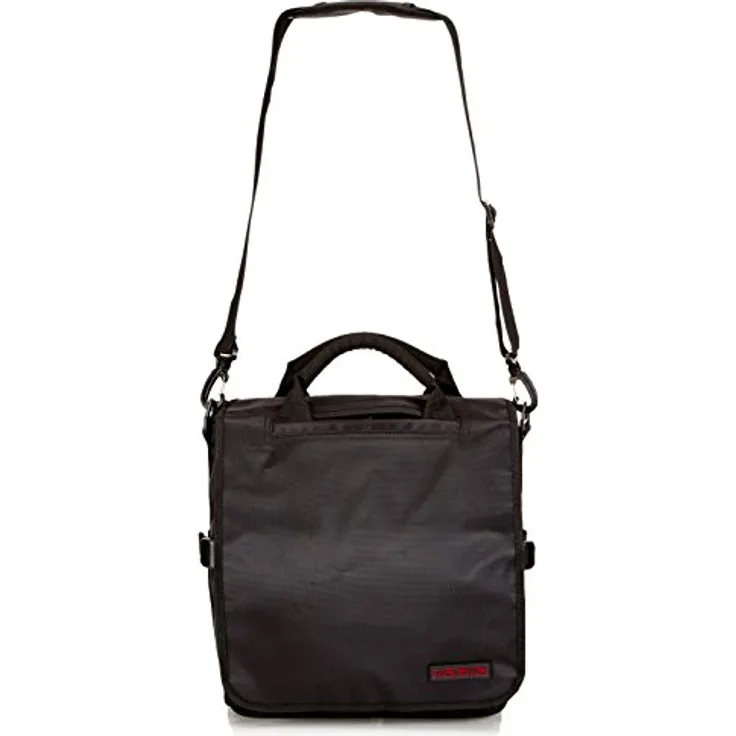 Magma LP 40 Tasche II for Records, schwarz-rot