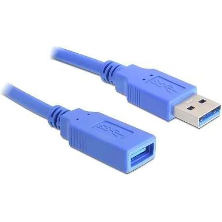 DeLOCK - USB-Erweiterung - USB Typ A, 4-polig (M) - USB Typ A, 4-polig (W) - 1,0m (USB / USB2.0 / USB3.0) (82538)
