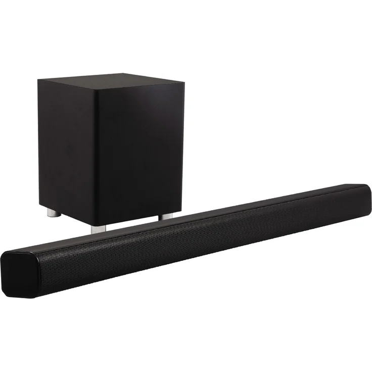 Avtex SB195BT 12V 2.0 Soundbar ohne Subwoofer, kabellos/kabelgebunden, geeignet für TV, schwarz (2019) – Bild 2