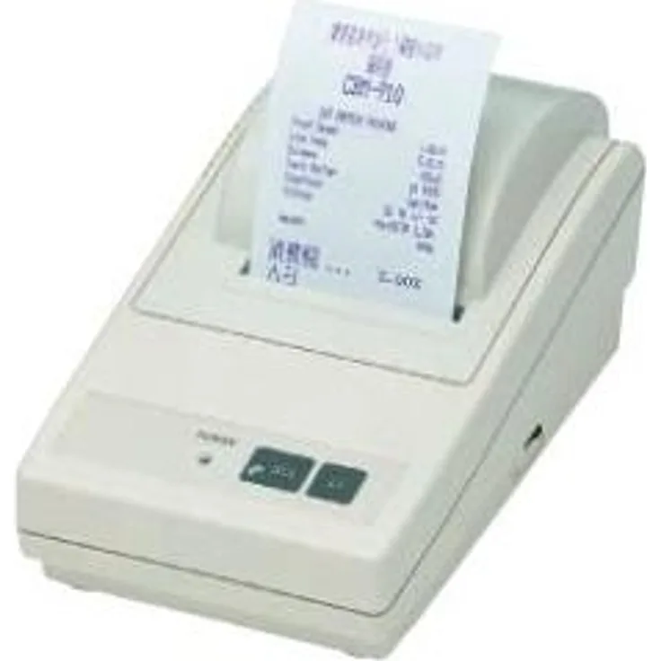 Citizen CBM-910II, RS232 Bondrucker, Nadeldruck, Medienbreite (max): 58mm, Druckbreite (max.): 40 Zeichen, Geschwindigkeit (max.): 2,5lps, RS232, inkl.: Netzteil, separat bestellen: Schnittstellenkabel (CBM91040RF2A)