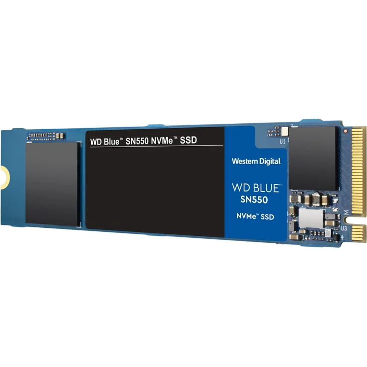 WD Blue SN550 NVMe SSD WDS500G2B0C - Solid-State-Disk - 500 GB - intern - M.2 2280 - PCI Express 3.0 x4 (NVMe) (WDS500G2B0C) – Bild 3
