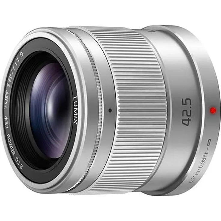 Panasonic 42.5 - F 1.7 Lumix G Power OIS ASPH (H-HS043) 42.5 mm-42.5 mm Objektiv (Micro Four Thirds-Anschluss,True)
