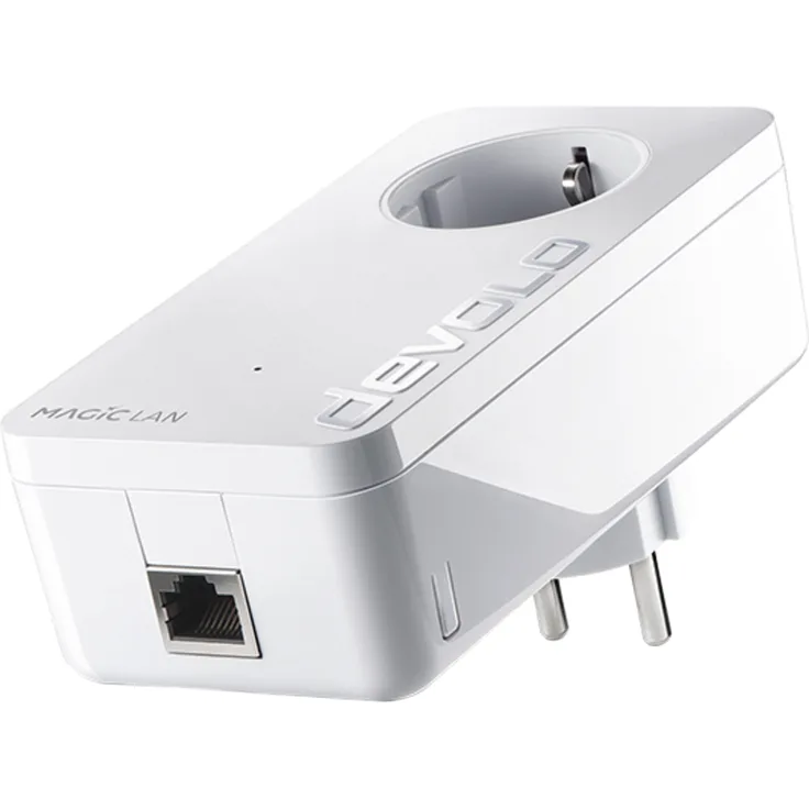 devolo Magic 2 - 2400 LAN Starter Kit dLAN 2.0: Ideal für Home Office und Streaming, Weltweit schnellstes Powerline-Starterkit für zuverlässiges Heimnetzwerk via Stromleitung bis 2400 Mbit-s