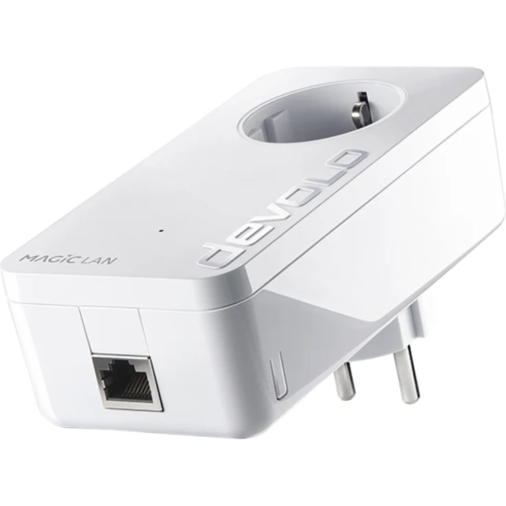 devolo Magic 2 - 2400 LAN Starter Kit dLAN 2.0: Ideal für Home Office und Streaming, Weltweit schnellstes Powerline-Starterkit für zuverlässiges Heimnetzwerk via Stromleitung bis 2400 Mbit-s