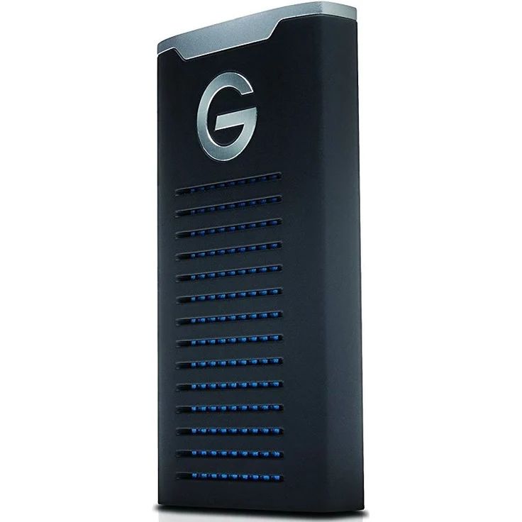 G-Technology G-DRIVE Mobile SSD R-Series GDRRUCWWA5001SDB - Solid-State-Disk - 500 GB - extern (tragbar) - USB 3.1 Gen 2 (USB-C Steckverbinder) (0G06052) – Bild 1