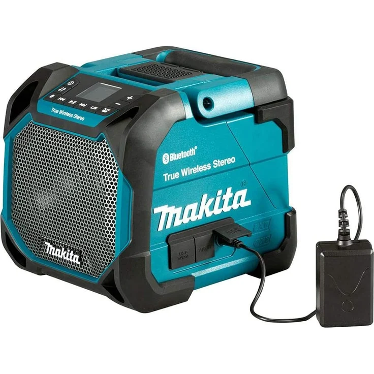 Makita DMR203 Bluetooth-Lautsprecher, wasserdicht, blau – Bild 2