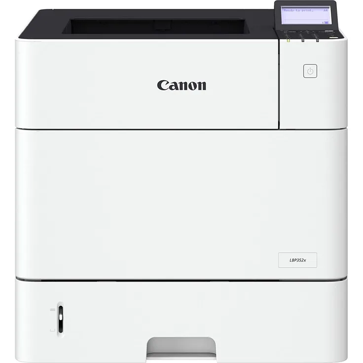 Canon i-SENSYS LBP352x - Laserdrucker, Mono, Auflösung: 1200 x 1200 dpi, Druckgeschwindigkeit (S/W): 62 S/min, Papierzufuhr: 500 Blatt (0562C016)
