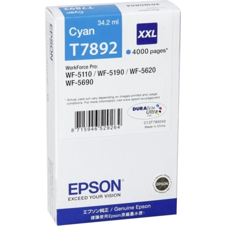 Epson T7892 Cyan – Bild 1