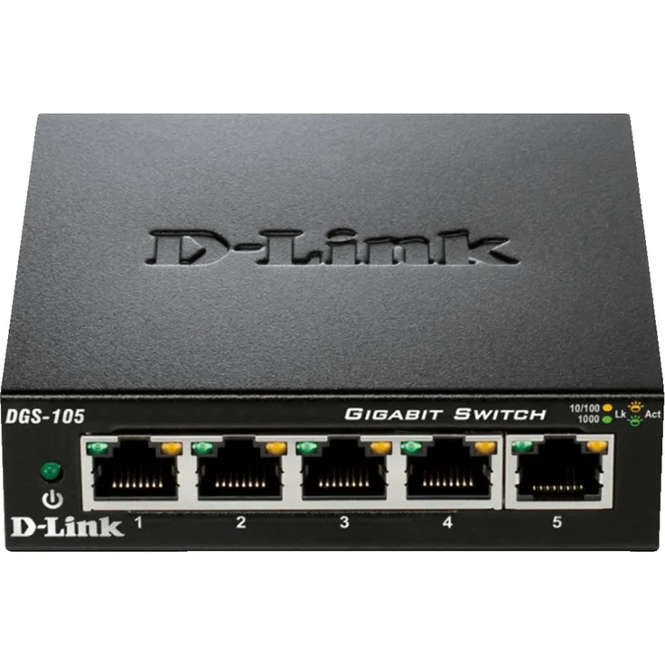 D-Link 5-Port Layer2 Gigabit Switch (DGS-105)