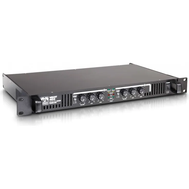 Palmer MI MACHT 402 19'' Stereo-Endstufe für Gitarre
