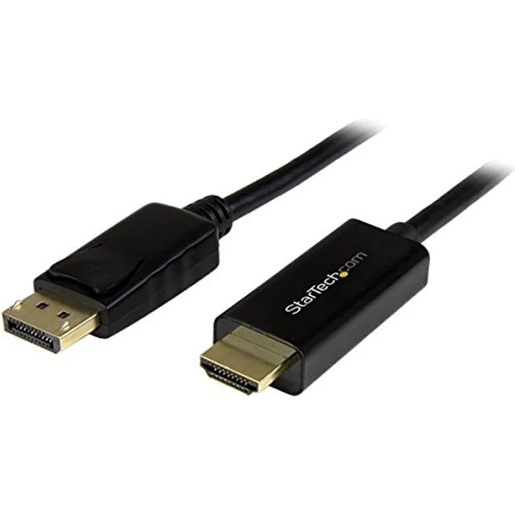 StarTech.com DisplayPort auf HDMI Kabel - 3m - DP zu HDMI Adapter mit Kabel - Ultra HD 4K 30Hz - St-St
