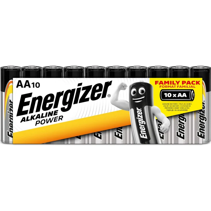 Energizer Batterien AA, Alkaline Power, 10 Stück – Bild 1