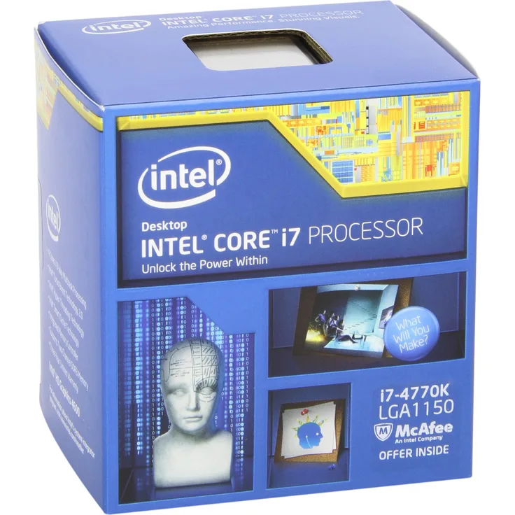 Intel Core i7-4770K 3,5 GHz Boxed 8 MB Smart Cache (BX80646I74770K)