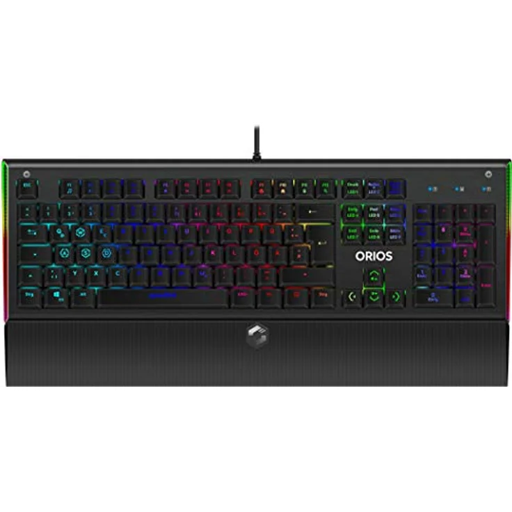 SPEEDLINK ORIOS - Tastatur - Hintergrundbeleuchtung - USB - Deutsch QWERTZ - Schwarz (SL-670010-BK-01) – Bild 1