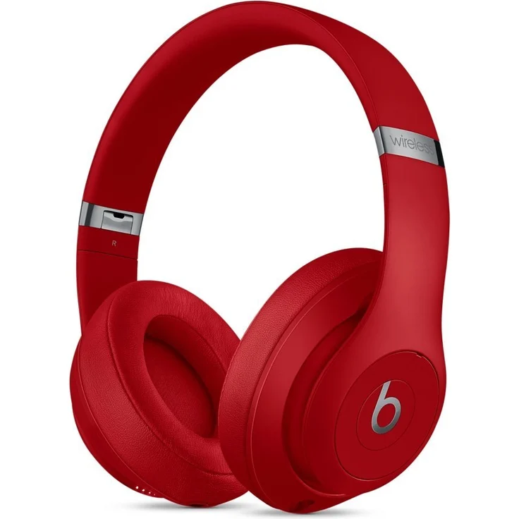 Beats Studio3 W1 Chip On-Ear-Kopfhörer mit Bluetooth, Mikrofon, Noise Cancelling, rot – Bild 1