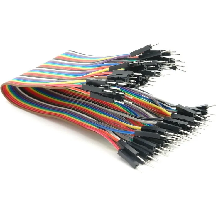 40pin Jumper / Dupont Kabel Male - Male trennbar - Länge: 0,50 m