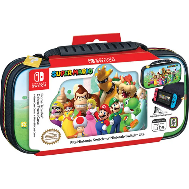 Bigben Interactive Switch Travel Case NNS53A Super Mario offiziell lizenziert - Preisvergleich