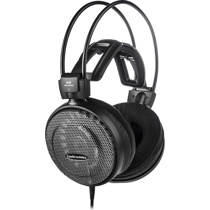 Audio Technica ATH-AD700X On-Ear-Kopfhörer (6,3mm Klinkenstecker) schwarz