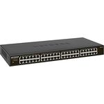 Netgear GS348 Switch 48 Port Switch Gigabit Ethernet (LAN Switch für Desktop- oder Rack-Montage, Plug-and-Play, energieeffizient, lüfterloses Gehäuse für leisen Betrieb)