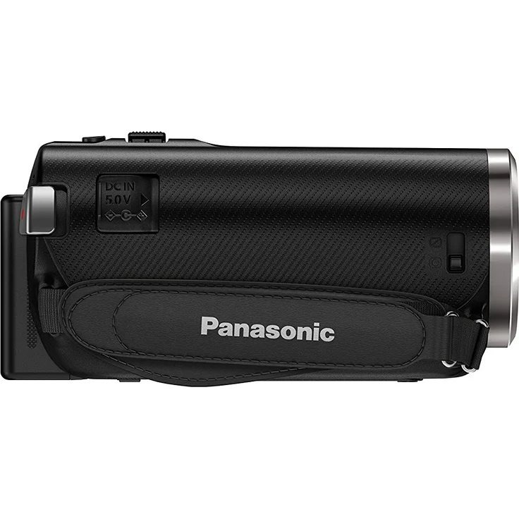 Panasonic HC-V180EG-K Full HD Camcorder (1-5, 8 Zoll Sensor, Full HD, 50x optischer Zoom, 28 mm Weitwinkel, opt. 5-Achsen Bildstabilisator Hybrid OIS+) schwarz – Bild 4