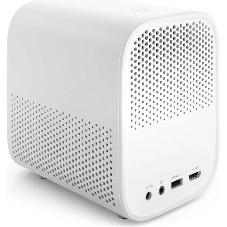 Xiaomi Mi Smart Projector 2 Mini-Beamer, DLP, Full HD (1920 x 1080), 500 ANSI-Lumen, WLAN, Bluetooth, weiß – Bild 2
