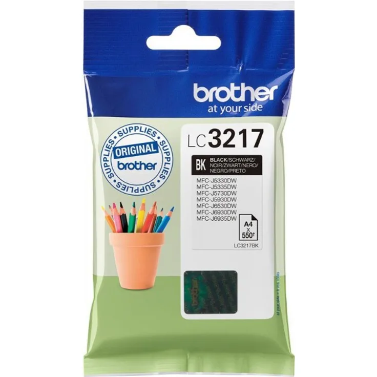 Brother LC-3217BK 550Seiten Schwarz Tintenpatrone