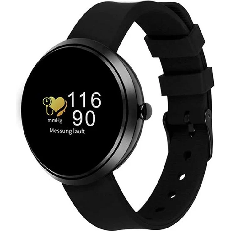 X-Watch Xlyne SIONA COLOR FIT Smartwatch Unisex, Einheitsgröße, Dark Black – Bild 2
