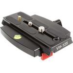SIRUI VH-90 Schnellwechsel-Plattform (Alu, 1-4'' und 3-8'', 125x101mm, 0.33kg, für Einbeinstative) mit Wechselplatte VH-125