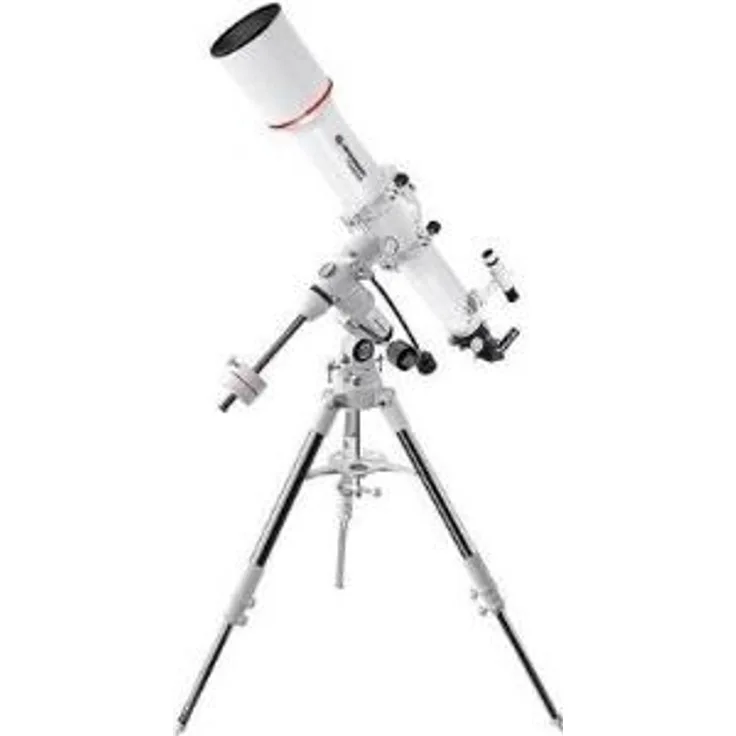 Bresser Optik Linsen-Teleskop Messier AR-102S/1000 EXOS-1/EQ4 Hexafoc Äquatorial Achromatisch, Vergrößerung 38 bis 204 x (4702107)