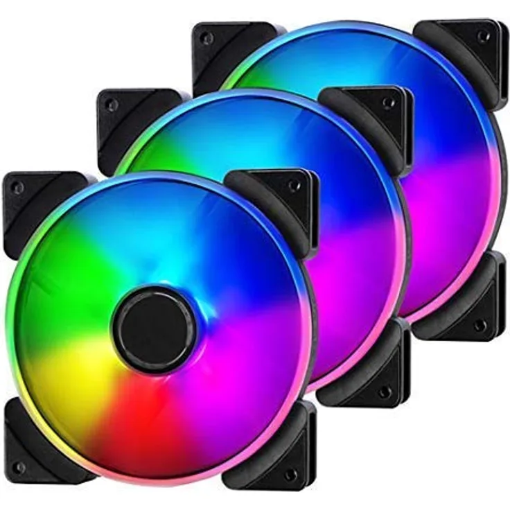 Fractal Design Prisma AL-14 - Gehäuselüfter - 140 mm - Schwarz, Weiß, halb transparent (Packung mit 3) (FD-FAN-PRI-AL14-3P) - Preisvergleich