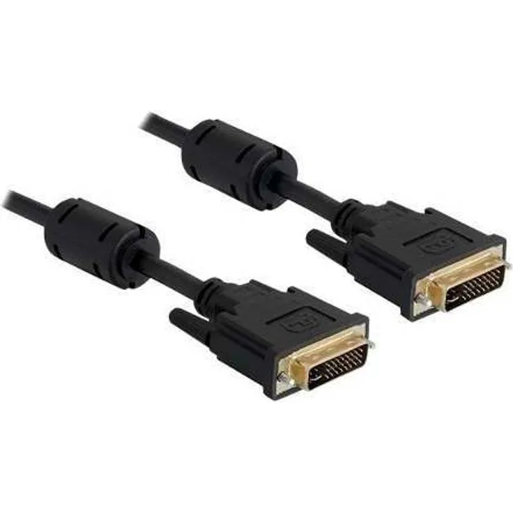 DeLOCK - DVI Anschlusskabel - DVI 24+5 (M) - DVI 24+5 (M) - 2 m - schwarz