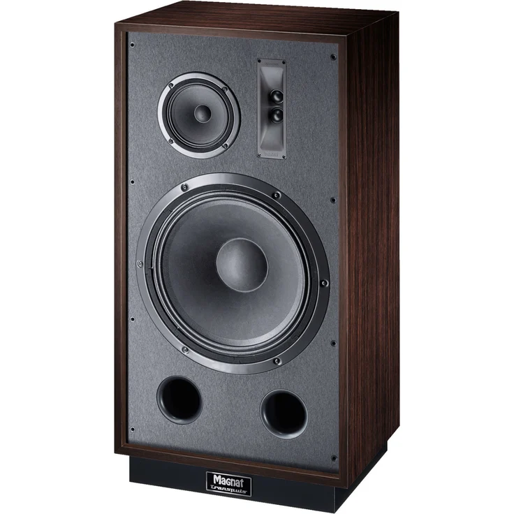 Magnat Transpuls 1500 Standlautsprecher Full-Size Retro-Standbox Dark Wood dunkelbraun – Bild 1