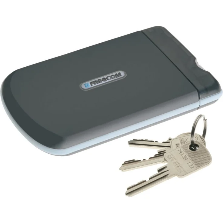 Freecom ToughDrive - Festplatte - 2 TB - extern (tragbar) - 2.5 Zoll (6.4 cm) - USB 3.0 - 5400 rpm - Dunkelgrau (56331) – Bild 2