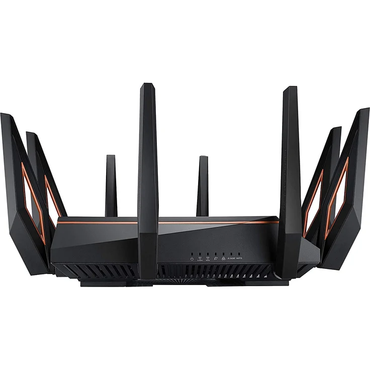 Asus GT-AX11000 ROG Rapture Gaming Router (Ai Mesh WLAN System, WiFi 6 AX11000, Game First V, VPN Fusion, 1x 2.5G LAN, 4x Gigabit LAN Link Aggregation, 1.8 GHz QC CPU, AiProtection, USB 3.0) – Bild 5