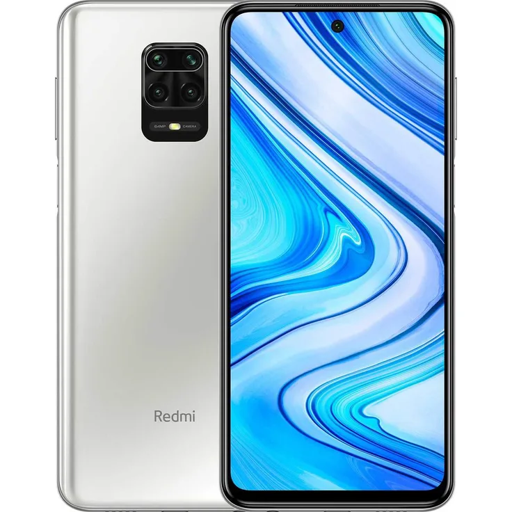 Xiaomi Redmi Note 9 Pro Smartphone 16,94cm (6,67 Zoll) IPS-Display, 128GB interner Speicher, 6GB RAM, Dual-SIM, Android, Glacier White