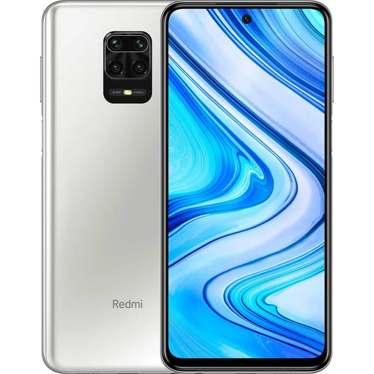 Xiaomi Redmi Note 9 Pro Smartphone 16,94cm (6,67 Zoll) IPS-Display, 128GB interner Speicher, 6GB RAM, Dual-SIM, Android, Glacier White – Bild 1