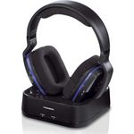 Thomson Funk Kopfhörer mit Ladestation Over-Ear-Kopfhörer, schwarz