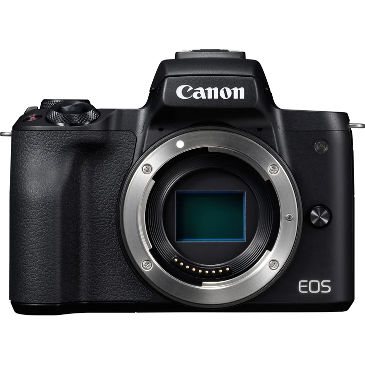 Canon EOS M50 spiegellose Systemkamera (24,1 MP, dreh- und schwenkbares 7,5 cm (3 Zoll) Touchscreen LCD-Display, APS-C CMOS-Sensor, Digic 8, 4K Video, OLED EVF, WLAN, Bluetooth) Gehäuse, schwarz – Bild 1