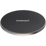 Intenso BA1 Wireless Charger Ladegerät Induktive Ladestation, Qi Ladestation, 10 W, schwarz (mit Schnellladeadapter)