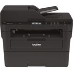 Brother MFC-L2750DW Kompaktes 4-in-1 S-W-Multifunktionsgerät (34 Seiten-Min.Drucken, Scannen, Kopieren, Faxen, A4, echte 1.200x1.200 dpi, Vollduplex, 250 Blatt Papierkassette, USB 2.0) (MFCL2750DWG1)