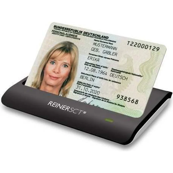 REINER SCT cyberJack RFID Chip-Kartenleser basis | Für den neuen Personalausweis (nPA) – Bild 1