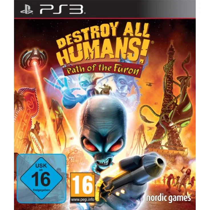 Destroy all Humans - Path of the Furon (PS3)