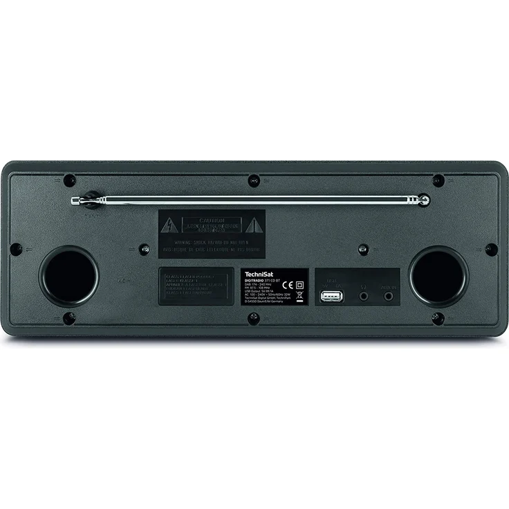 TechniSat DIGITRADIO 371 CD BT CD-Radio mit Bluetooth, TFT-Display, Wecker, schwarz – Bild 4