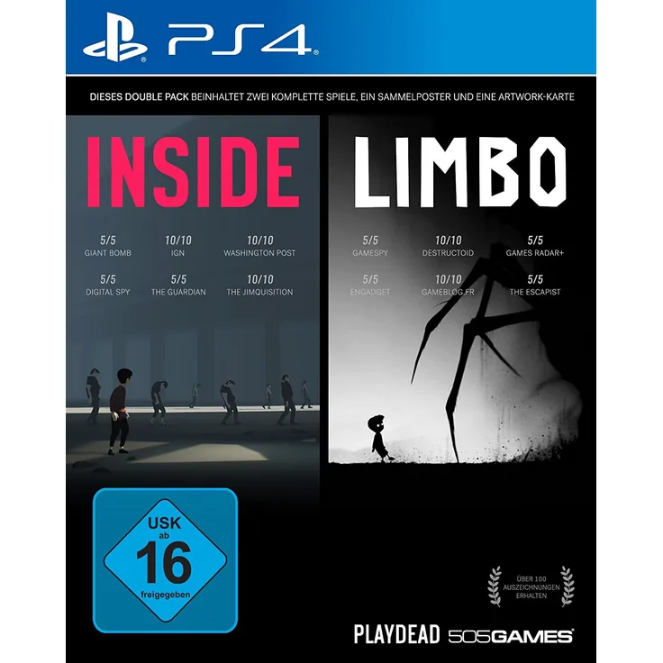 INSIDE / LIMBO Double Pack (PS4)