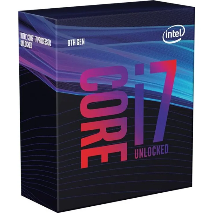 Intel Core i7-9700K, 8 Kerne (8 Threads), 3,6 - 4,9 GHz, Boxed (ohne Kühler) (BX80684I79700K) – Bild 1