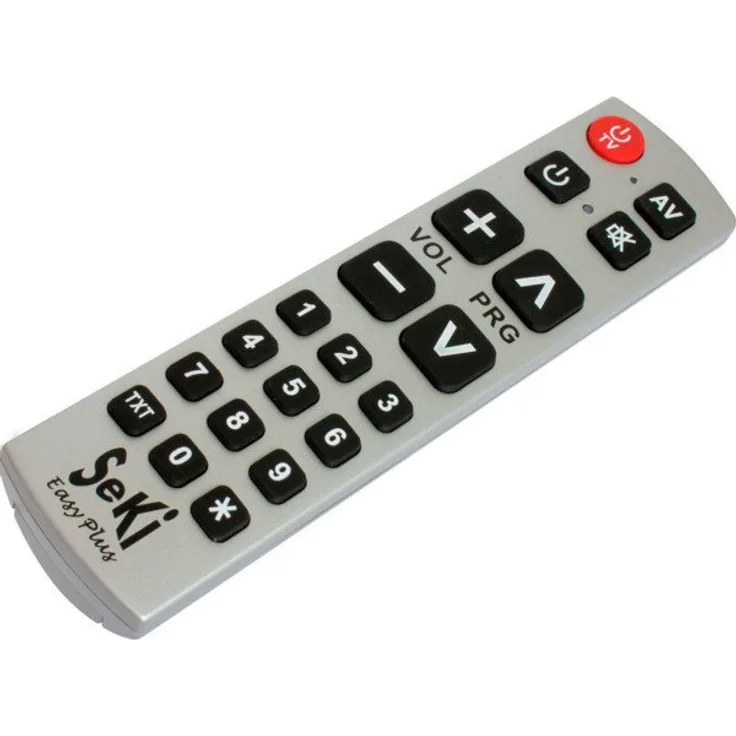 SeKi Easy Plus lernfähige Universal-Fernbedienung silber