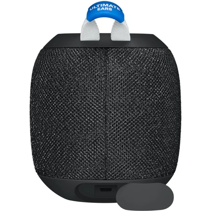 Ultimate Ears Wonderboom 2 Tragbarer Bluetooth-Lautsprecher, 360° Sound, Wasserdicht & Staubdicht, Outdoor-Modus, Verbinden Sie 2 Lautsprecher für Stereo-Sound, 13-Stunden Akkulaufzeit - schwarz – Bild 3