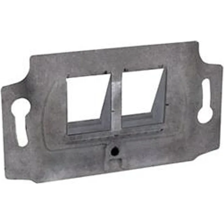 EFB-Elektronik Tragring 2-Port, für Keystones, designfähig TAE