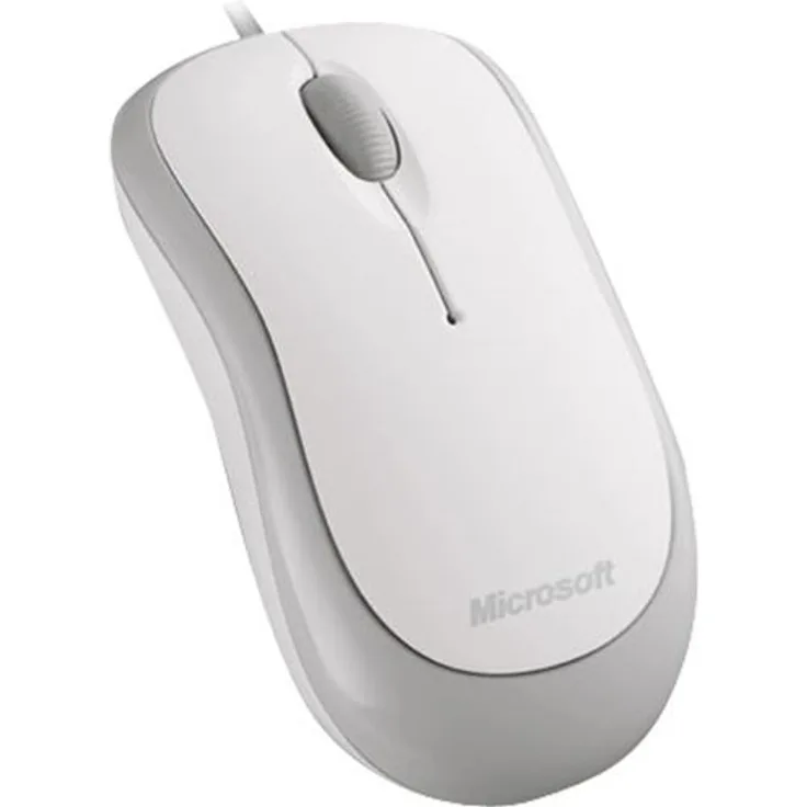 Microsoft Basic Optical Mouse for Business, weiß (4YH-00008)